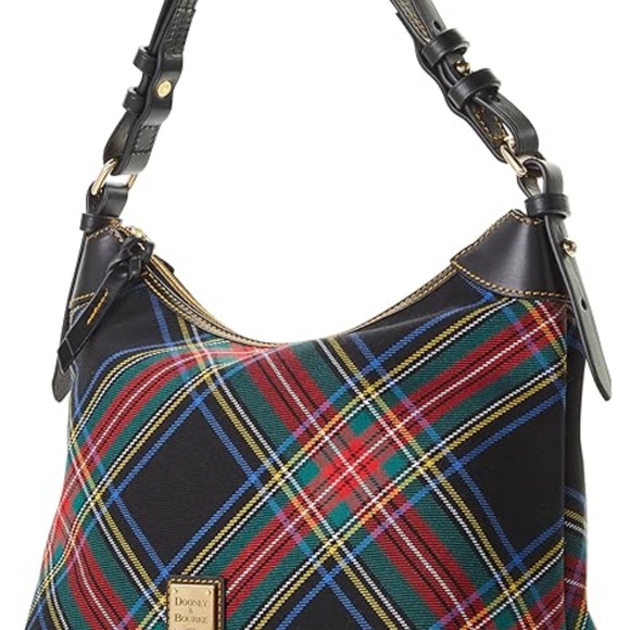 NWT Tartan/Plaid Erica Dooney & Bourke purse PLUS matching coin purse - Picture 8 of 10